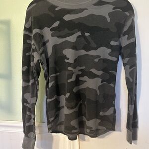 Men's Camouflage Long Sleeve Shirt
